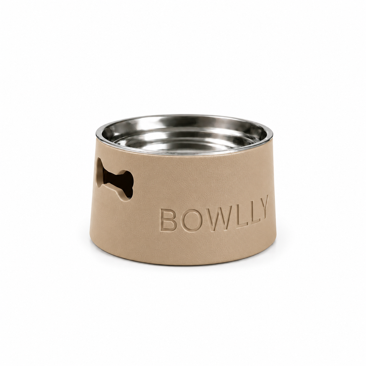 BOWLLY miska beżowa